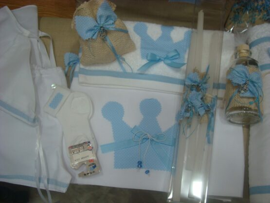 Boys Baptism Package "Blue King"