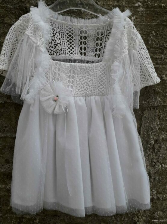Christening Dress with a Bolero