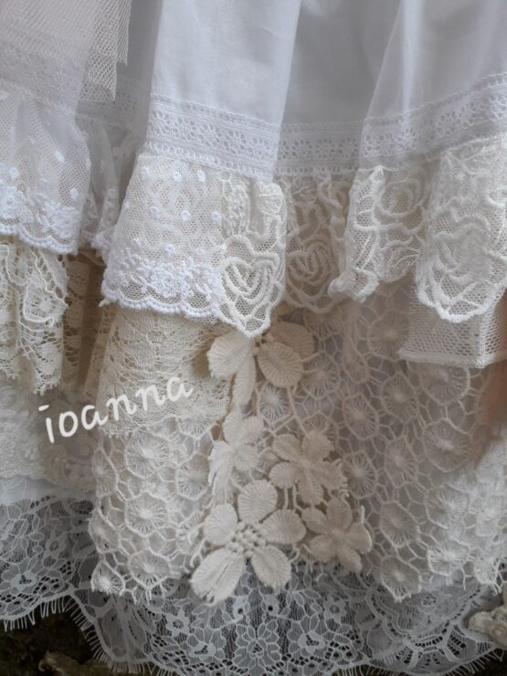 Boho Style Christening Dress - Image 3