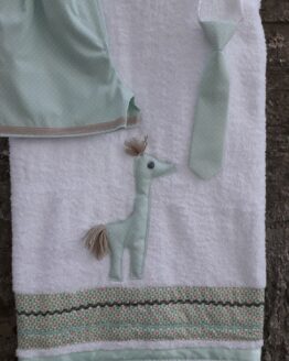 Bathset Giraffe with Underwear and Tie