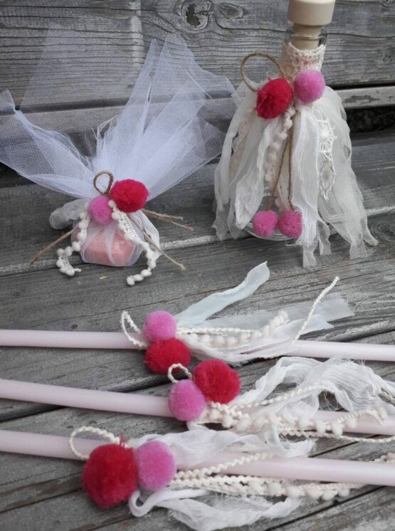 Girls Baptism Package "Happy Pom Pom" - Image 8